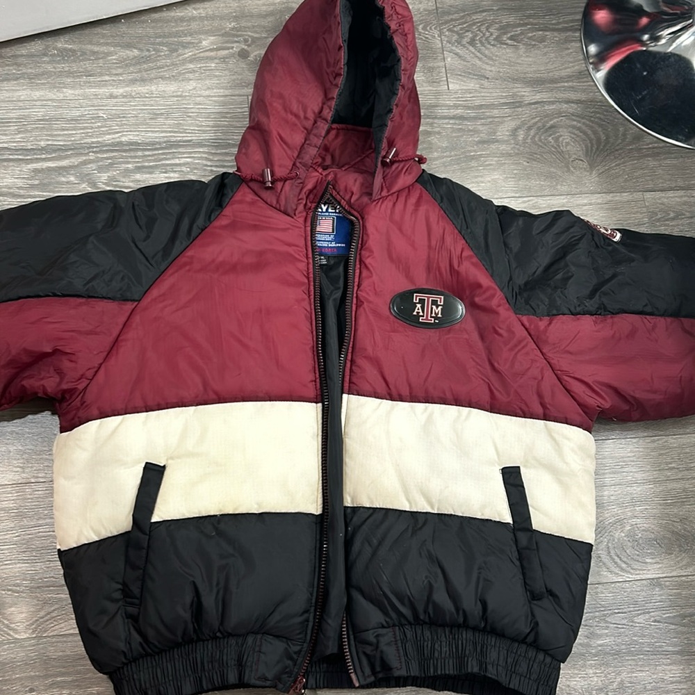 Pro Player Texas A&M puffer coat